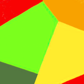 multi colored geometric shapes