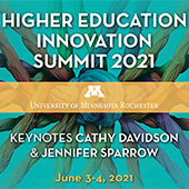 Higher Ed Innovation summit poster