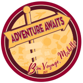 graphic reading "adventure awaits"