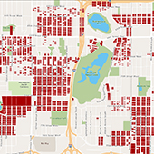 google map of neighborhoods