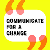 Book cover of Communicate for a change
