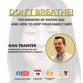 Don't Breathe radon event poster