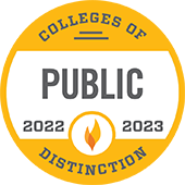 Logo reading Colleges of Public Distinction