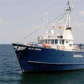 Blue Heron research boat at sea
