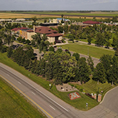 UMC sports complex aerial view