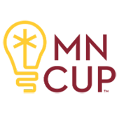 Graphic reading MN CUP with a lightbulb outline