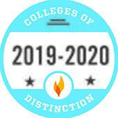 College of distinction badge logo