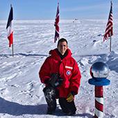 Nathan Precup in Antarctica 